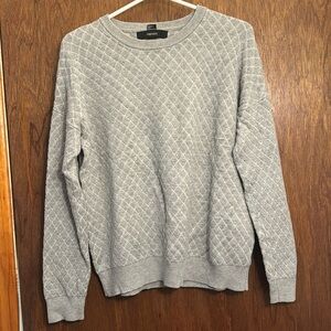 Grey pullover sweater